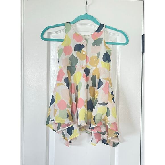 Crazy 8 Multicolored Girls Summer Dress Size 4 - Picture 5 of 6